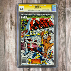 X-Men #121 CGC 9.4 WP SS Signed by Chris Claremont, 1st Full Appearance of Alpha Flight (Cert 6003)
