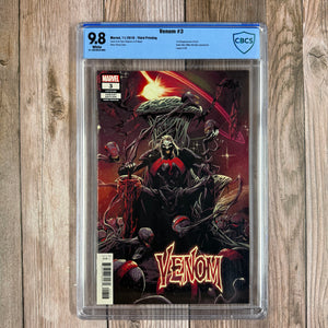 Venom #3 CBCS 9.8 WP 3rd Printing, Variant Cover art by Ryan Stegman  (Cert 005)