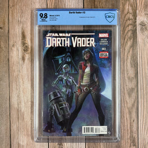 Darth Vader #3 CBCS 9.8 WP 1st Appearance of Doctor Aphra, 0-0-0 and BT-1 (Cert 001)