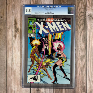 Uncanny X-Men #189 CGC 9.8 WP Cover Art by John Romita Jr. (Cert 8013)