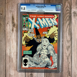 Uncanny X-Men #190 CGC 9.8 WP Cover art by John Romita Jr. (Cert 0002)