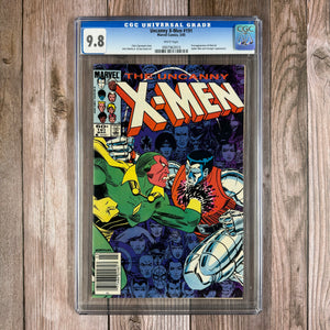 Uncanny X-Men #191 CGC 9.8 WP 1st Appearance of Nimrod NEWSSTAND EDITION (Cert 3010)