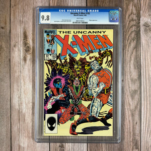 Uncanny X-Men #192 CGC 9.8 WP Cover art by John Romita Jr. (Cert 8016)