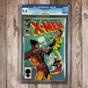 Uncanny X-Men #195 CGC 9.8 WP Cover art by Bill Sienkiewicz (Cert 5011)
