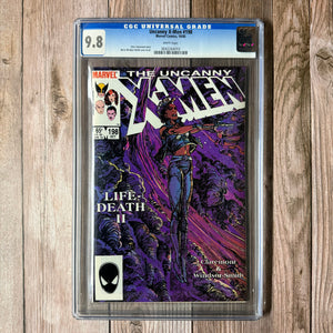 Uncanny X-Men #198 CGC 9.8 WP COOL Cover Art by Barry Windsor-Smith (Cert 4010)
