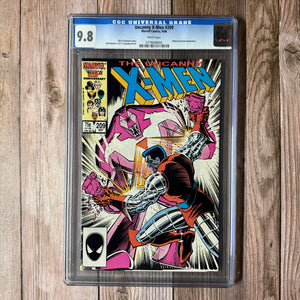 Uncanny X-Men #209 CGC 9.8 WP Cover Art by John Romita Jr. (Cert 8002)