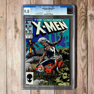 Uncanny X-Men #216 CGC 9.8 WP Cover Art by Barry Windsor-Smith (Cert 3021)