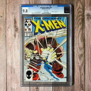 Uncanny X-Men #217 CGC 9.8 WP Dazzler vs Juggernaut  (Cert 8030)