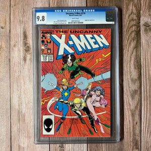 Uncanny X-Men #217 CGC 9.8 WP Dazzler vs Juggernaut (Cert 8030)