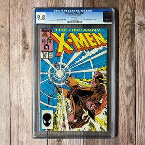 Uncanny X-Men #221 CGC 9.8 WP 1st full appearance of Mr. Sinister (Cert 8006)