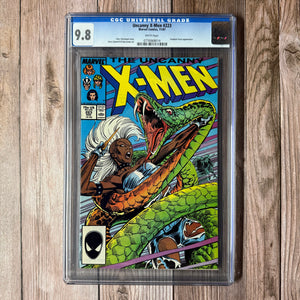 Uncanny X-Men #223 CGC 9.8 WP COOL Cover Art by Kerry Gammill (Cert 8014)