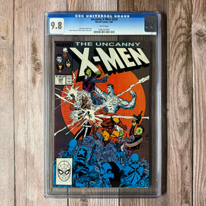 Uncanny X-Men #229 CGC 9.8 WP 1st Appearance of Gateway, Tyger Tiger and 1st team appearance of The Reavers: Pretty Boy, Bonebreaker, Skullbuster (Cert 7005) from Metropolis Collectibles