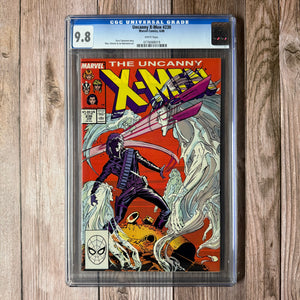 Uncanny X-Men #230 CGC 9.8 WP Cover Art by Marc Silvestri (Cert 8019)