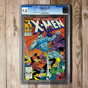 Uncanny X-Men #231 CGC 9.8 WP Cover Art by Rick Leonardi (Cert 9004)