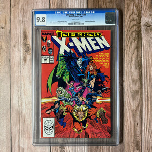Uncanny X-Men #240 CGC 9.8 WP Cover Art by Marc Silvestri (Cert 4003)