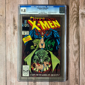 Uncanny X-Men #241 CGC 9.8 WP Origin of Madelyne Pryor as Goblin Queen (Cert 6007)