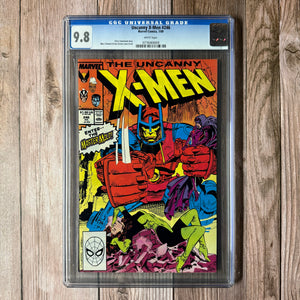 Uncanny X-Men #246 CGC 9.8 WP Nimrod & Master Mold Merge, Siege Perilous (Cert 9009)