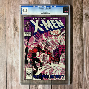 Uncanny X-Men #247 CGC 9.8 WP Siege Perilous, Rogue vs Master Mold (Cert 5036)