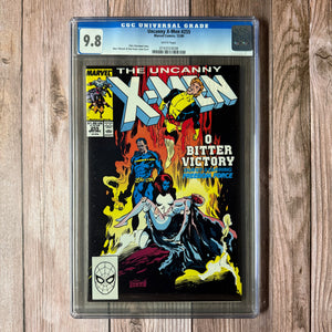 Uncanny X-Men #255 CGC 9.8 WP 1st Appearance of Matsu’o Tsurayaba (Cert 3038)