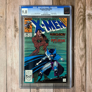 Uncanny X-Men #256 CGC 9.8 WP Debut of Classic Psylocke Costume, 1st Appearance of Kwannon (Cert 0017)