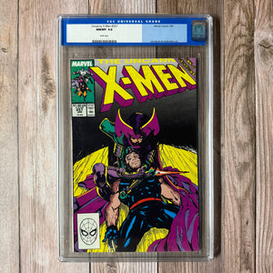 Uncanny X-Men #257 CGC 9.8 WP Old Label,Psylocke as Lady Mandarin, Psychic Knife Debut, Jubilee Costume Debut (Cert 5019)