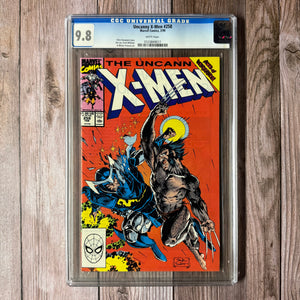 Uncanny X-Men #258 CGC 9.8 WP Wolverine vs Psylocke, Mandarin Appearance (Cert 9017)