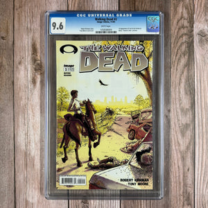 The Walking Dead #2 CGC 9.6 WP 1st Appearance of Glenn, Carl Grimes and Lori Grimes LOW PRINT (Cert 8009)