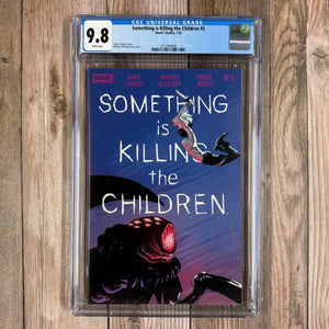 Something Is Killing the Children #5 CGC 9.8 WP 1st Cameo Appearance of the Old Dragon, Cecilia Slaughter and 1st Appearance of Bian, LOW PRINT (Cert 4008)