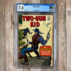 Two-Gun Kid #77 CGC 7.5 Prototype Black Panther Appearance (Cert 6007)