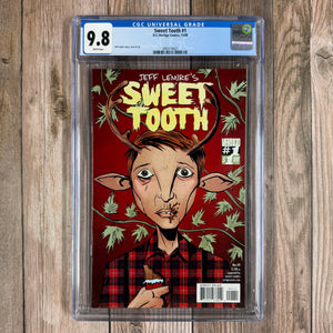 Sweet Tooth #1 CGC 9.8 WP Debut Issue, Netflix Adaptation, LOW PRINT RUN (Cert 8021)