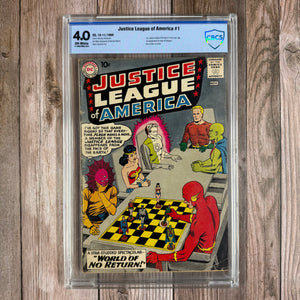 Justice League of America #1 CBCS 4.0 1st Solo-Titled Justice League of America Series, 1st Appearance of Despero  (Cert 041)