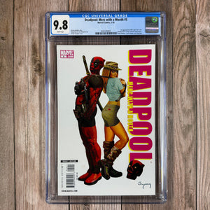 Deadpool: Merc with a Mouth #5 CGC 9.8 WP Pretty Woman Homage Cover by Arthur Suydam (Cert 3001)