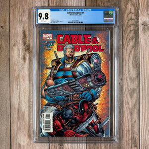 Cable and Deadpool #1 CGC 9.8 WP Premiere Issue of Ongoing Series (Cert 9011)