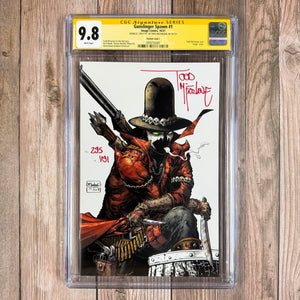 Gunslinger Spawn #1 CGC 9.8 WP SS Signed & Numbered 295/1197 by Todd McFarlane, 1:250 McFarlane Variant (Cert 5001)