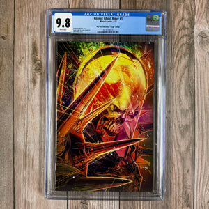 Cosmic Ghost Rider #1 CGC 9.8 WP Big Time Collectibles Virgin Variant, Cover art by John Giang (Cert 0010)