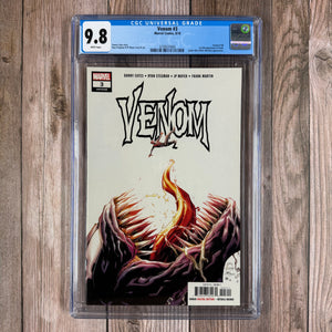 Venom #3 CGC 9.8 WP  1st full appearance of Knull, creator of Symbiotes (Cert 7004)