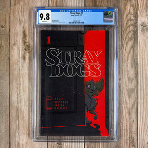 Stray Dogs #1 CGC 9.8 WP  Five-issue suspense thriller described as Lady and the Tramp meets Silence of the Lambs (Cert 7002)