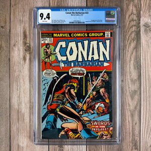 Conan the Barbarian #23 CGC 9.4 WP 1st Appearance of Red Sonja (Cert 0010)