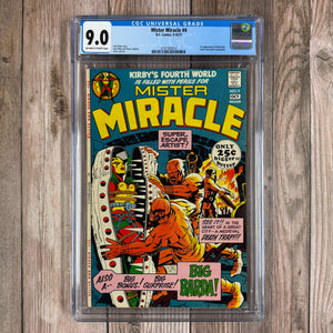 Mister Miracle #4 CGC 9.0 1st Appearance of Big Barda (Cert 2014)