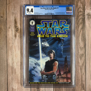 Star Wars: Heir to the Empire #1 CGC 9.4 WP 1st appearance of Admiral Thrawn & Mara Jade (cert 3018)