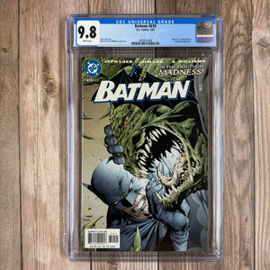 Batman #610 CGC 9.8 WP  Cover Art by Jim Lee and Scott Williams (Cert 5008)
