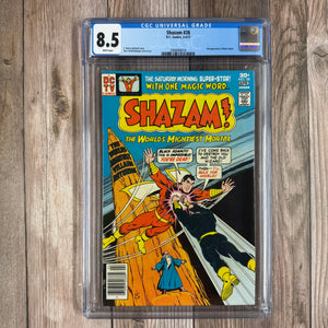 Shazam #28 CGC 8.5 WP 2nd Appearance of Black Adam (Cert 8018)
