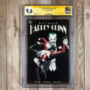 Batman: Harley Quinn CGC 9.6 WP SS Signed by Alex Ross 1st Appearance of Harley Quinn (Cert 9001)