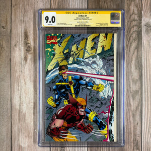 X-Men #1 CGC 9.0 WP SS Signed by Chris Claremont, Special Collectors Edition 1st Appearance of X-Men Gold Team, 1st Appearance of X-Men Blue Team(Cert 1001)