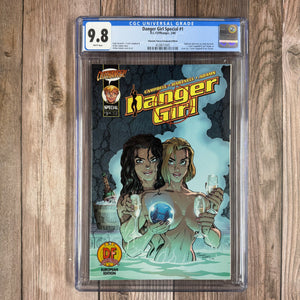 Danger Girl Special #1 CGC 9.8 WP Dynamic Forces European Edition, COA 1603/5000  (Cert 7005) *