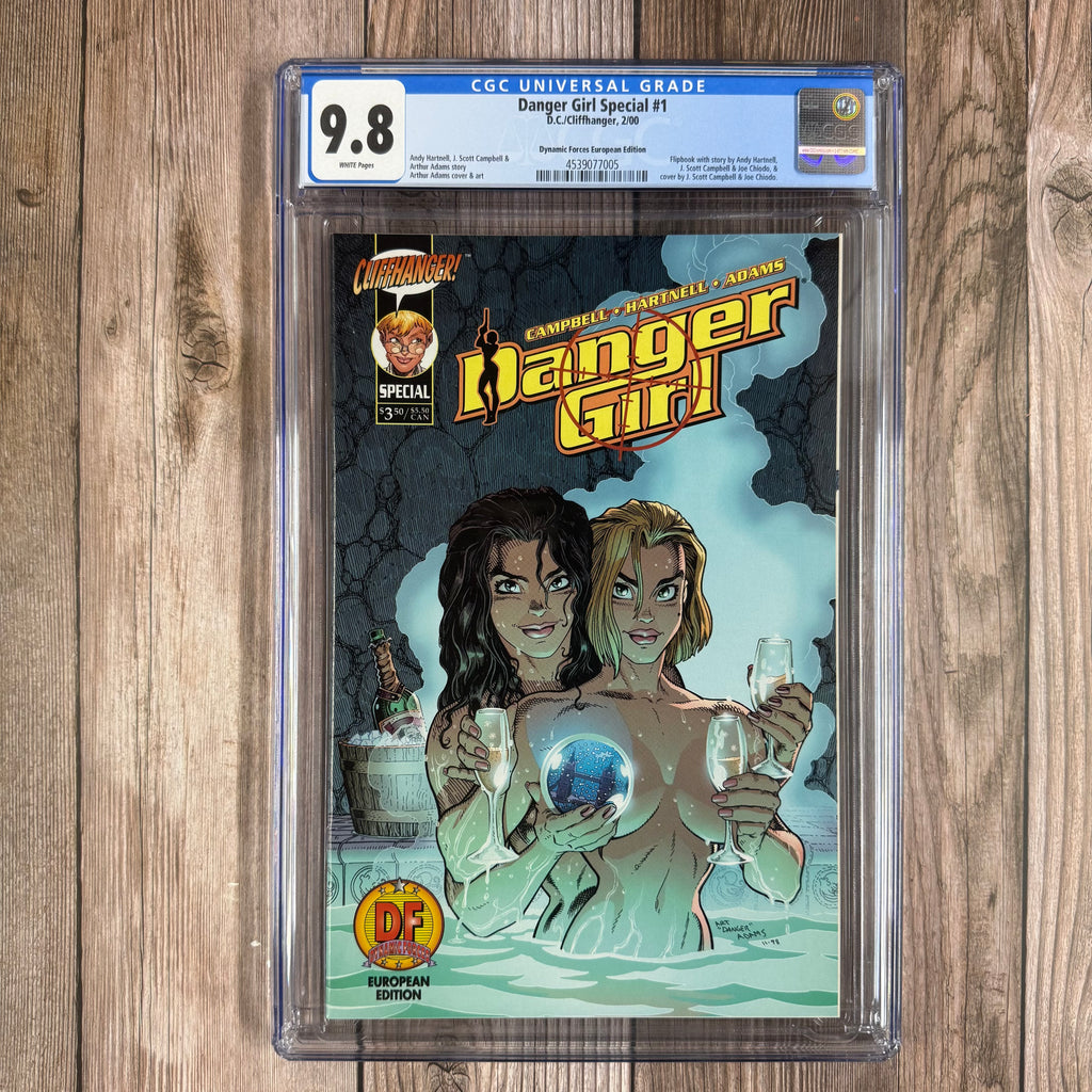 Danger Girl Special #1 CGC 9.8 WP Dynamic Forces European Edition