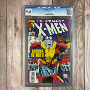Uncanny X-Men #302 CGC 9.8 WP Cover art by John Romita Jr.(Cert 3054)