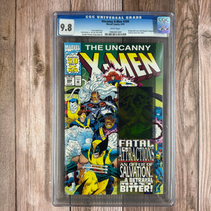 Uncanny X-Men #304 CGC 9.8 WP Wraparound Cover with Magneto Hologram, Colossus Leaves the X-Men (Cert 1009)