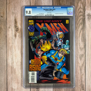 Uncanny X-Men #323 CGC 9.8 WP 1st appearance of Sack and Vessel. (Cert 3041)