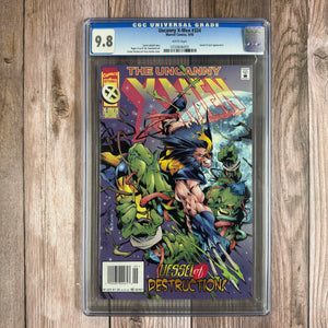 Uncanny X-Men #324 CGC 9.8 WP CLASSIC Cover art by Carlos Pacheco and Terry Austin NEWSSTAND EDITION  (Cert 6055)